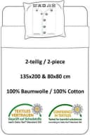 BrandMac Kinderbettwäsche Fußball 2-tlg. 100% Baumwolle Bild 1