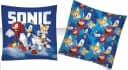 BrandMac Bettwäsche Sonic the Hedgehog Wende-Bettwäsche-Set 135x200 & 80x80 Baumwolle 100% Baumwolle Bild 1