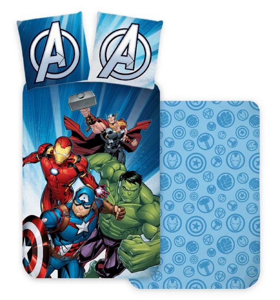 BrandMac Babybettwäsche Avengers Motiv 100x135 cm Baumwolle - Bild 2