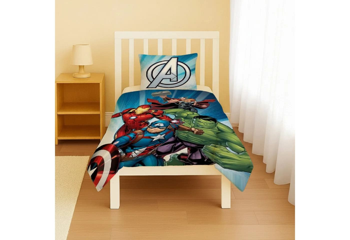 BrandMac Babybettwäsche Avengers Motiv 100x135 cm Baumwolle - Bild 4