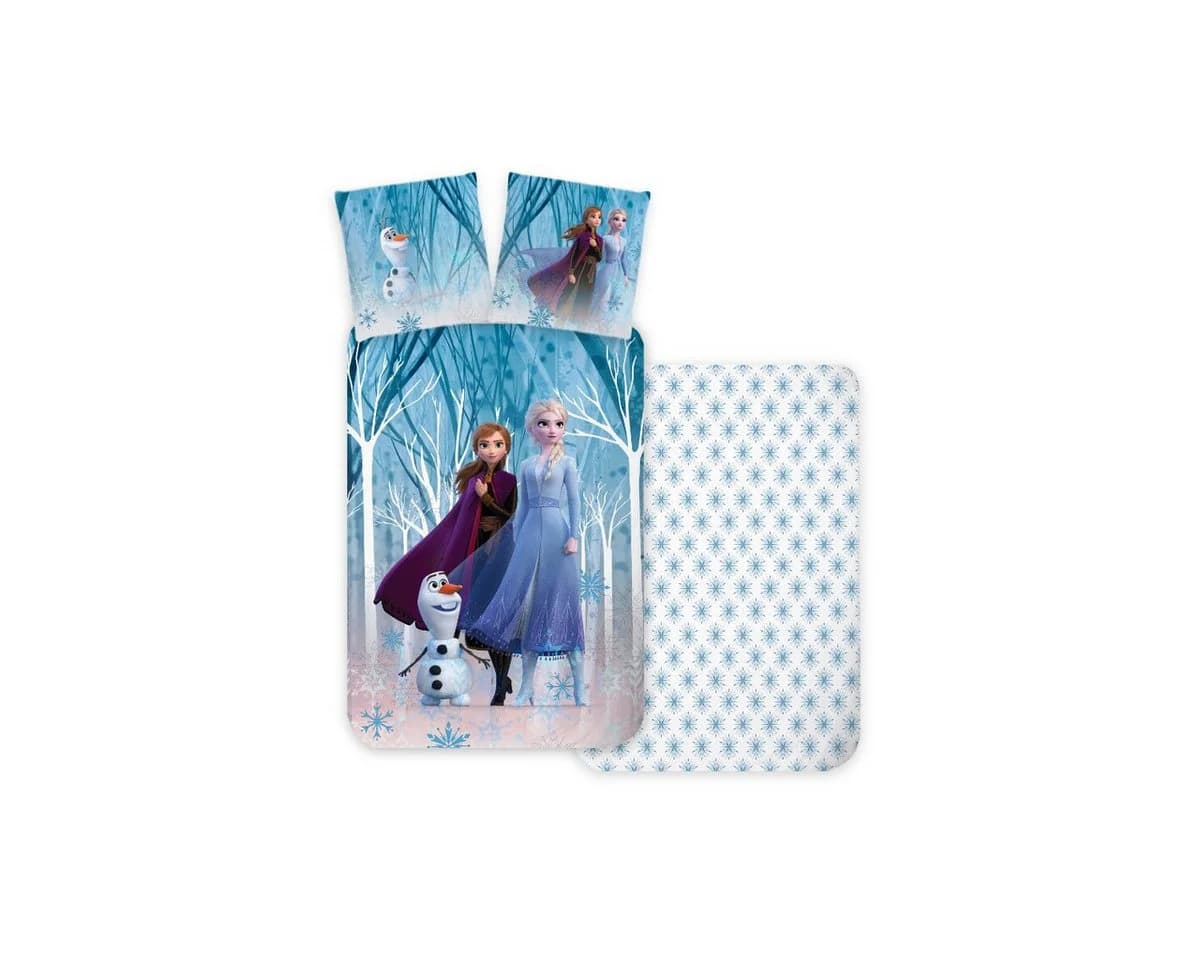 Disney Eiskönigin Forest Kinderbettwäsche 100x135 cm Set