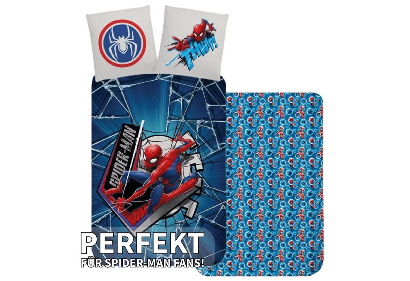 BrandMac Babybettwäsche Spiderman 100 x 135 cm - Bild 3