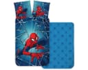 BrandMac Marvel Spider-Man Babybettwäsche 100x135 cm Blau/Rot Bild 1