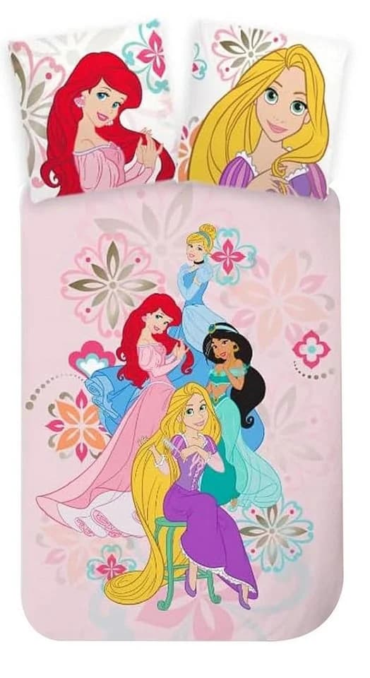 Disney Kinderbettwäsche Prinzessin Rosa 2-teilig Baumwolle - Bild 3