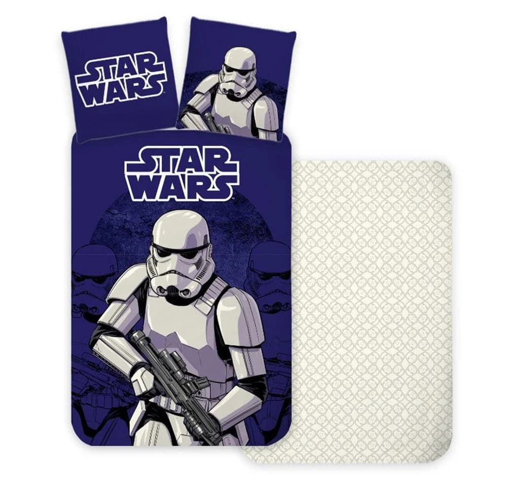 Star Wars Kinderbettwäsche Stormtrooper 100x135 cm 100% Baumwolle