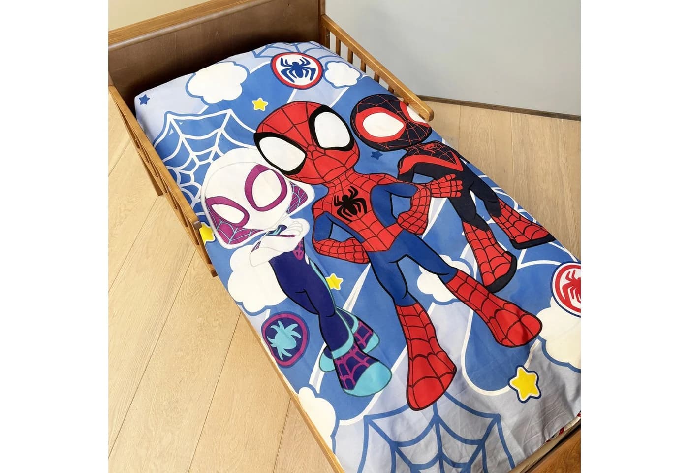 MARVEL Kinderbettwäsche Spidey Amazing Friends Bunt 100x135 cm - Bild 3