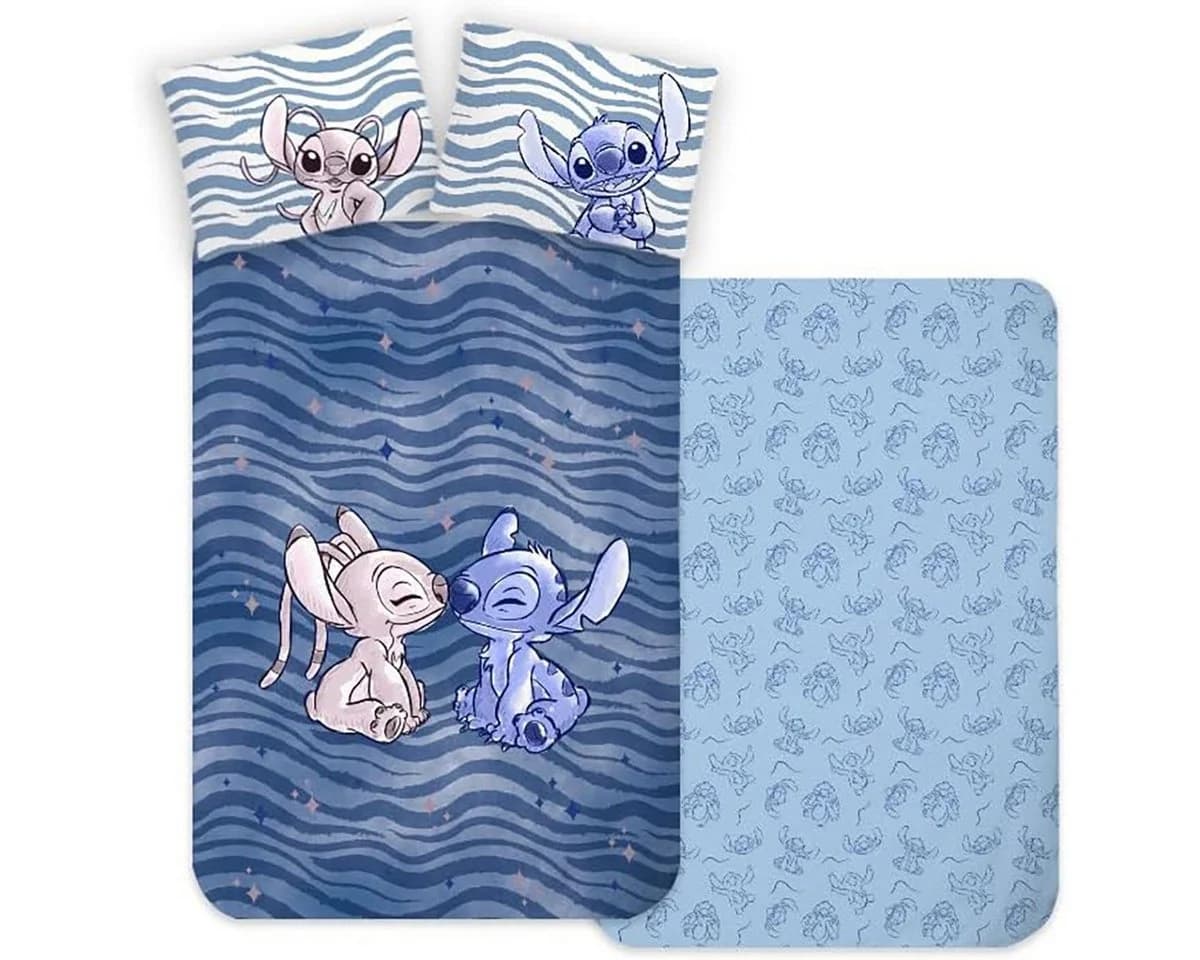 Disney Kinderbettwäsche Angel Sternenmotiv 100x135 cm Baumwolle Renforcé