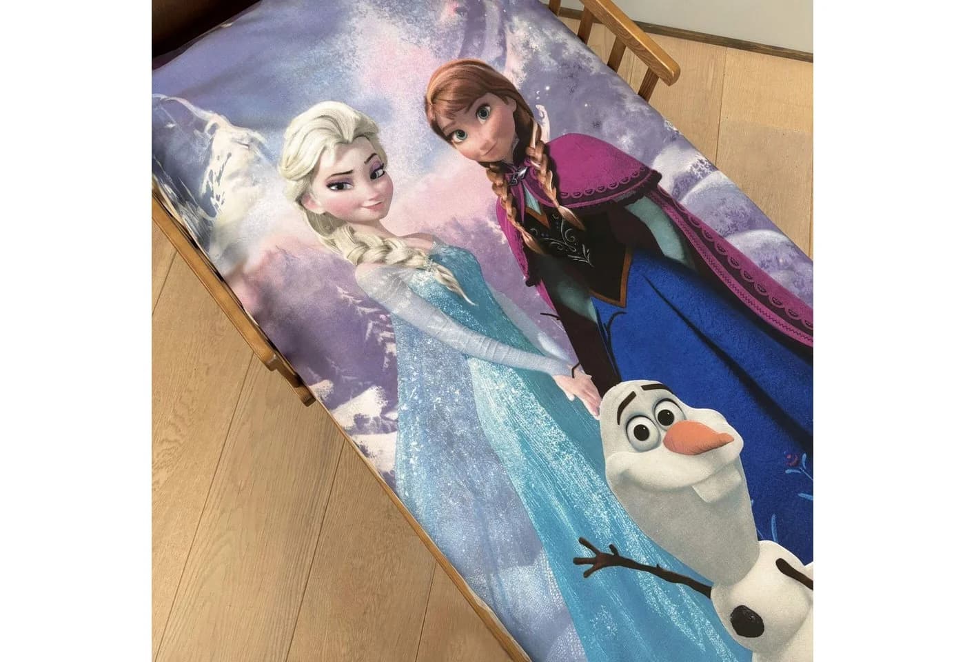 BrandMac Disney Frozen Wende-Bettwäsche Set Violett 100% Baumwolle - Bild 3