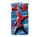 Spiderman Babybettwäsche Blau Glow in the Dark 100% Baumwolle Bild 2
