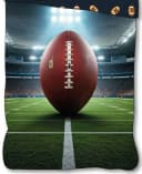 BrandMac Bettwäsche American Football 2-teilig 135x200 & 80x80 Baumwolle Bild 3