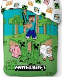 BrandMac Minecraft Bettwäsche-Set 100% Baumwolle Bild 3