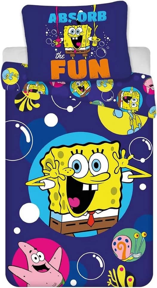 BrandMac Kinderbettwäsche SpongeBob Squarepants