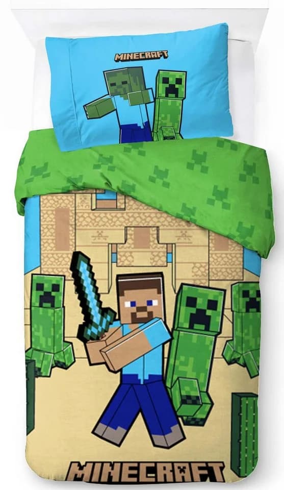 BrandMac Bettwäsche Minecraft Sand Castles 100% Baumwolle - Bild 2