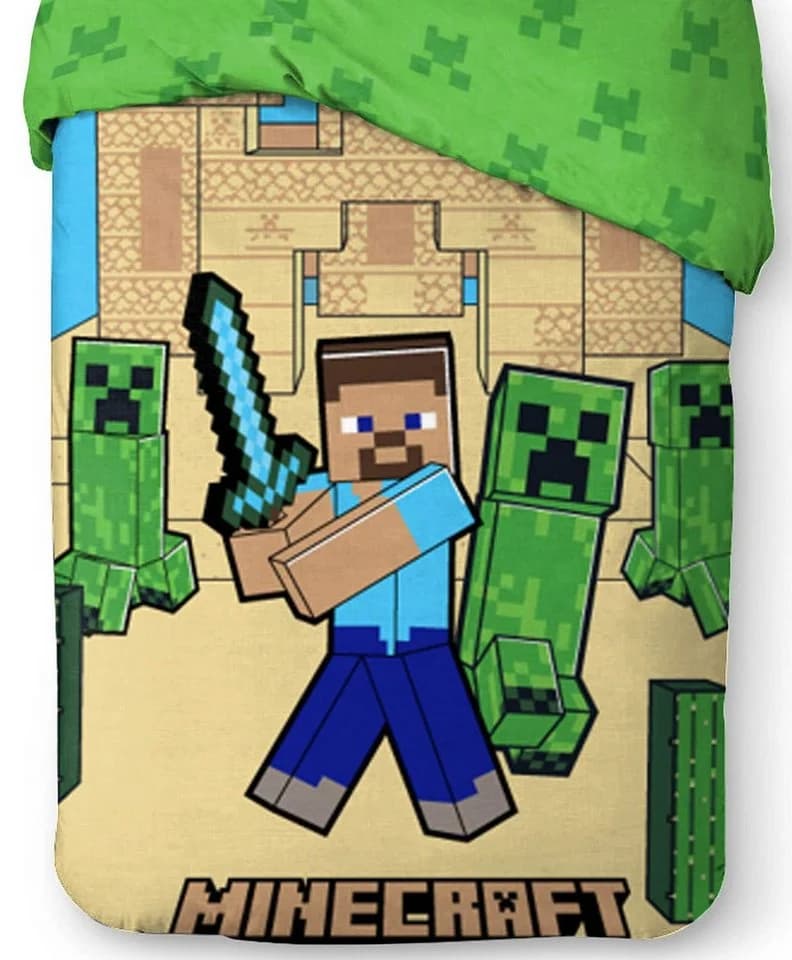 BrandMac Bettwäsche Minecraft Sand Castles 100% Baumwolle - Bild 3