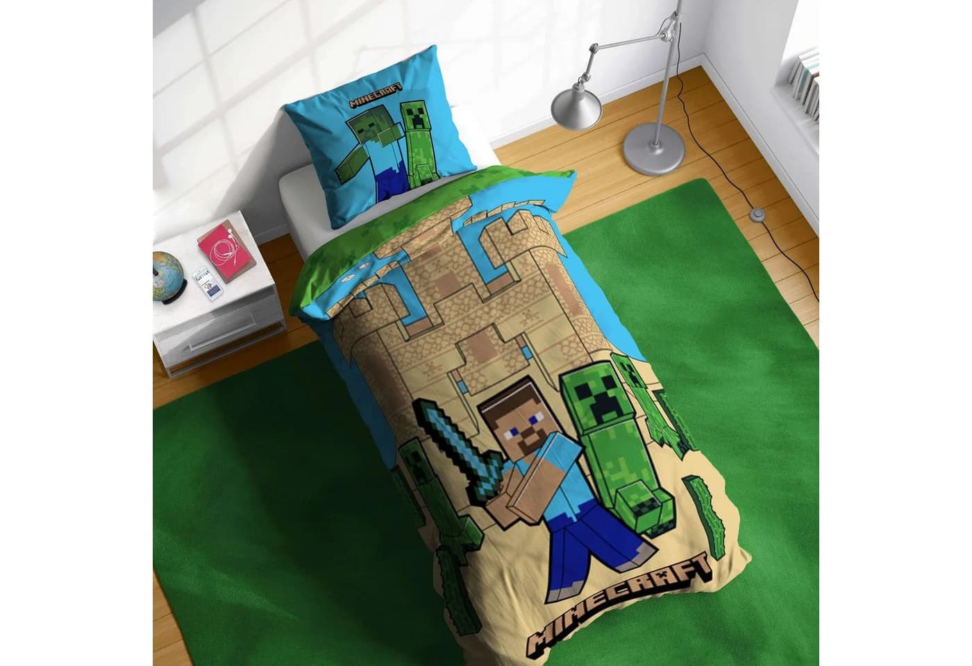 BrandMac Bettwäsche Minecraft Sand Castles 100% Baumwolle - Bild 4