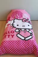 BrandMac Hello Kitty Kinderbettwäsche Rosa 2-tlg 100% Baumwolle Bild 1