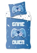BrandMac Kinderbettwäsche Game Over Controller Set 100% Baumwolle Bild 2