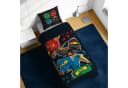 BrandMac Bettwäsche Lego Ninjago Schwarz Grau 100% Baumwolle Bild 1