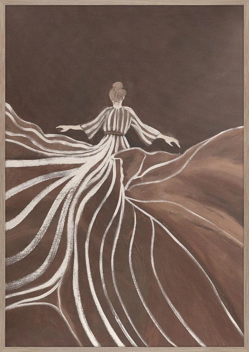 Kunstdruck GORGEOUS von Künstlern entwickelt