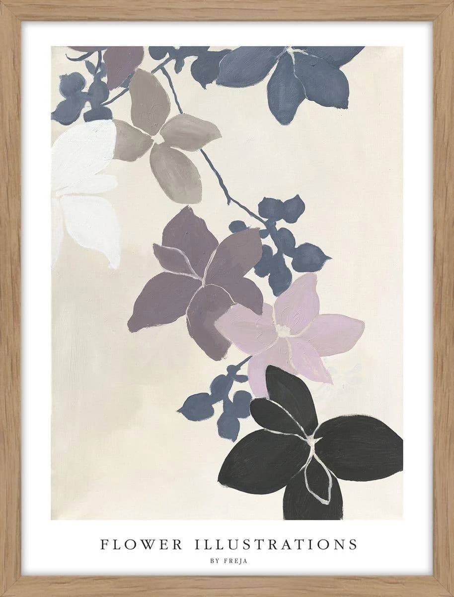 SONSTIGE Kunstdruck SCENT OF FLOWER Gerahmt Bunt