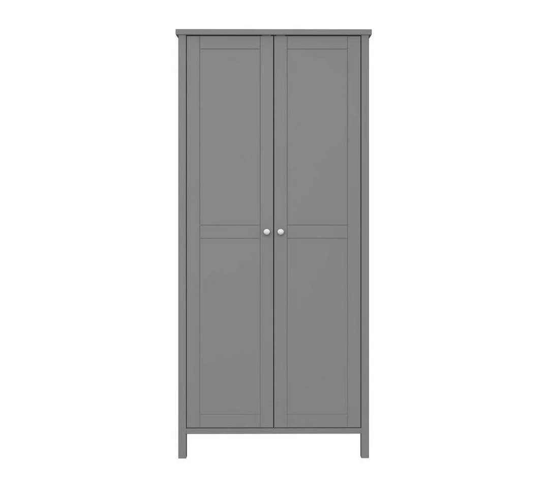 ebuy24 Kleiderschrank Tromsø 2 Türen Grau - Bild 2