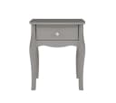 ebuy24 Nachttisch Baroque 2-tlg. mit 1 Schublade grau Bild 1