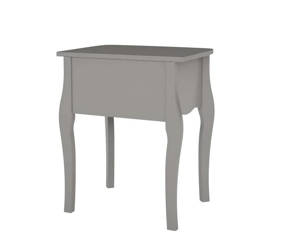 ebuy24 Nachttisch Baroque 2-tlg. mit 1 Schublade grau - Bild 4