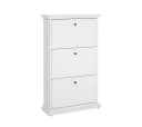 ebuy24 Schuhschrank Venedig 3 Falttüren Weiß Bild 4
