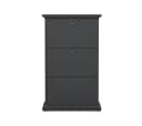 ebuy24 Schuhschrank Venedig 3 Klappen Matt Grau Bild 2