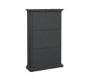 ebuy24 Schuhschrank Venedig 3 Klappen Matt Grau Bild 4