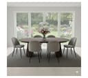 ebuy24 Esstisch Tokyo inkl. 2 Zusatzplatten ø120x120-160- Bild 5