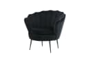 ebuy24 Relaxsessel Nice Sessel Velour Schwarz Bild 1