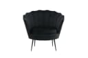 ebuy24 Relaxsessel Nice Sessel Velour Schwarz Bild 2