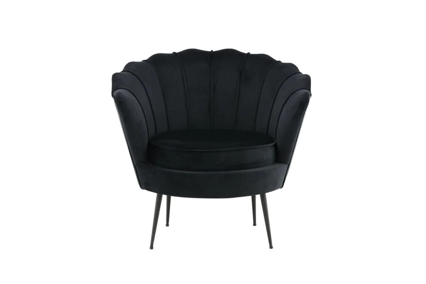 ebuy24 Relaxsessel Nice Sessel Velour Schwarz - Bild 2