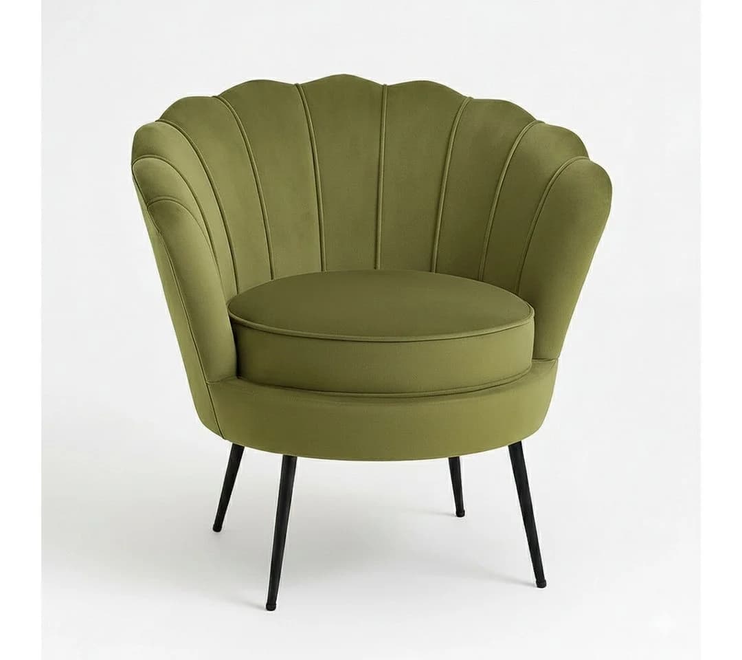ebuy24 Relaxsessel Nice Sessel Velour grün - Bild 2