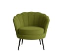 ebuy24 Relaxsessel Nice Sessel Velour grün Bild 3