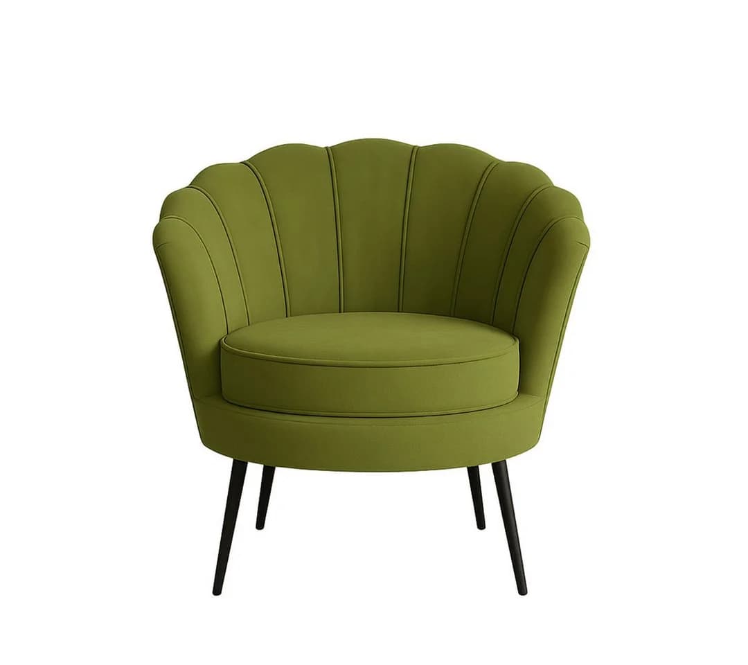 ebuy24 Relaxsessel Nice Sessel Velour grün - Bild 3