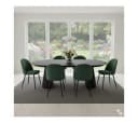 ebuy24 Esstisch Tokyo 120-200 cm Schwarz Eichenfurnier Bild 5