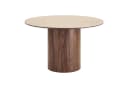 ebuy24 Esstisch Minamata Grau Keramik-Tischplatte Ø120cm Bild 2