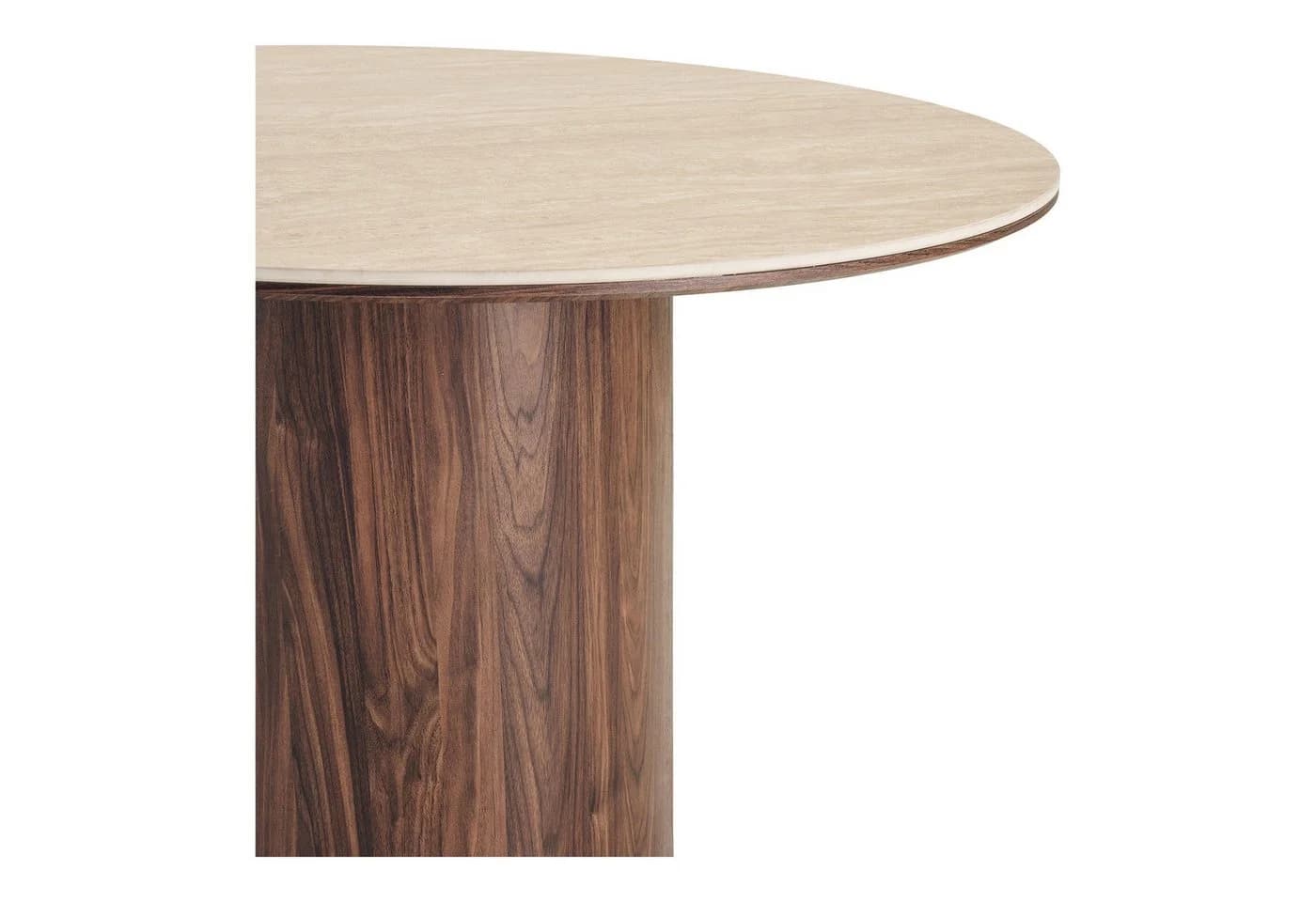 ebuy24 Esstisch Minamata Grau Keramik-Tischplatte Ø120cm - Bild 3