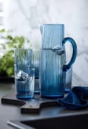 Bitz Wasserglas-Set Kusintha Blau 4-tlg. 280ml Glas Bild 3