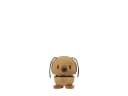 HOPTIMIST Wackelfigur Hund Dekofigur aus Holz Braun Bild 2