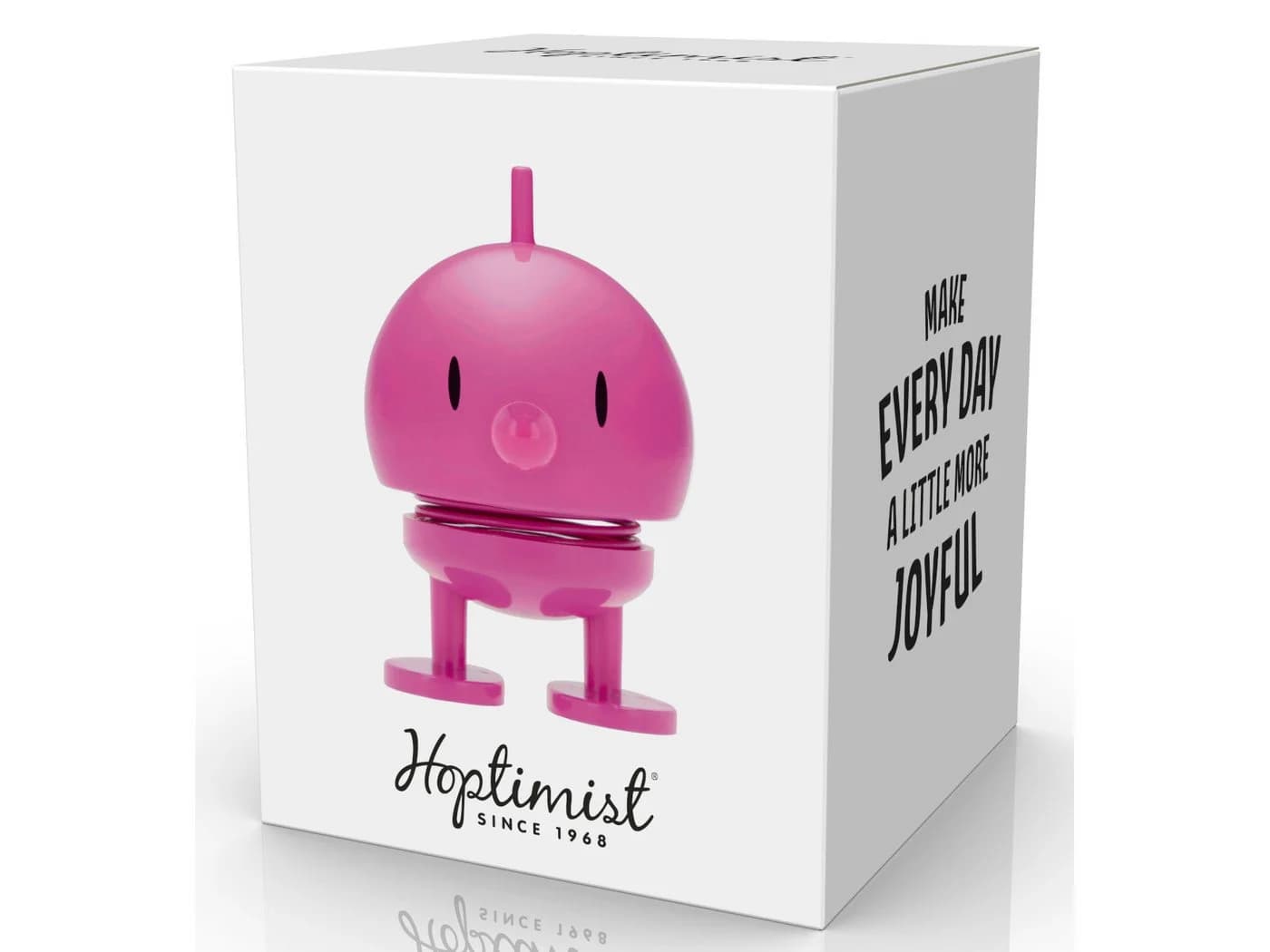 HOPTIMIST Dekofigur Bumble S Pink Wipp-Funktion
