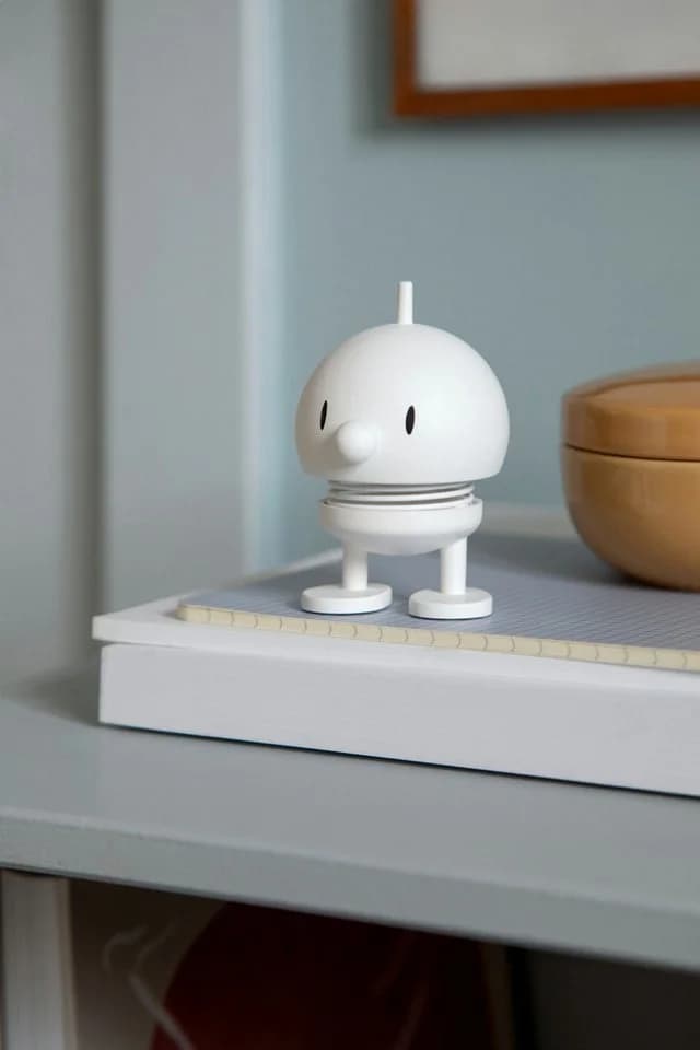 Hoptimist Soft Bumble S Sky - Weiß ABS/Stahl Figur - Bild 3