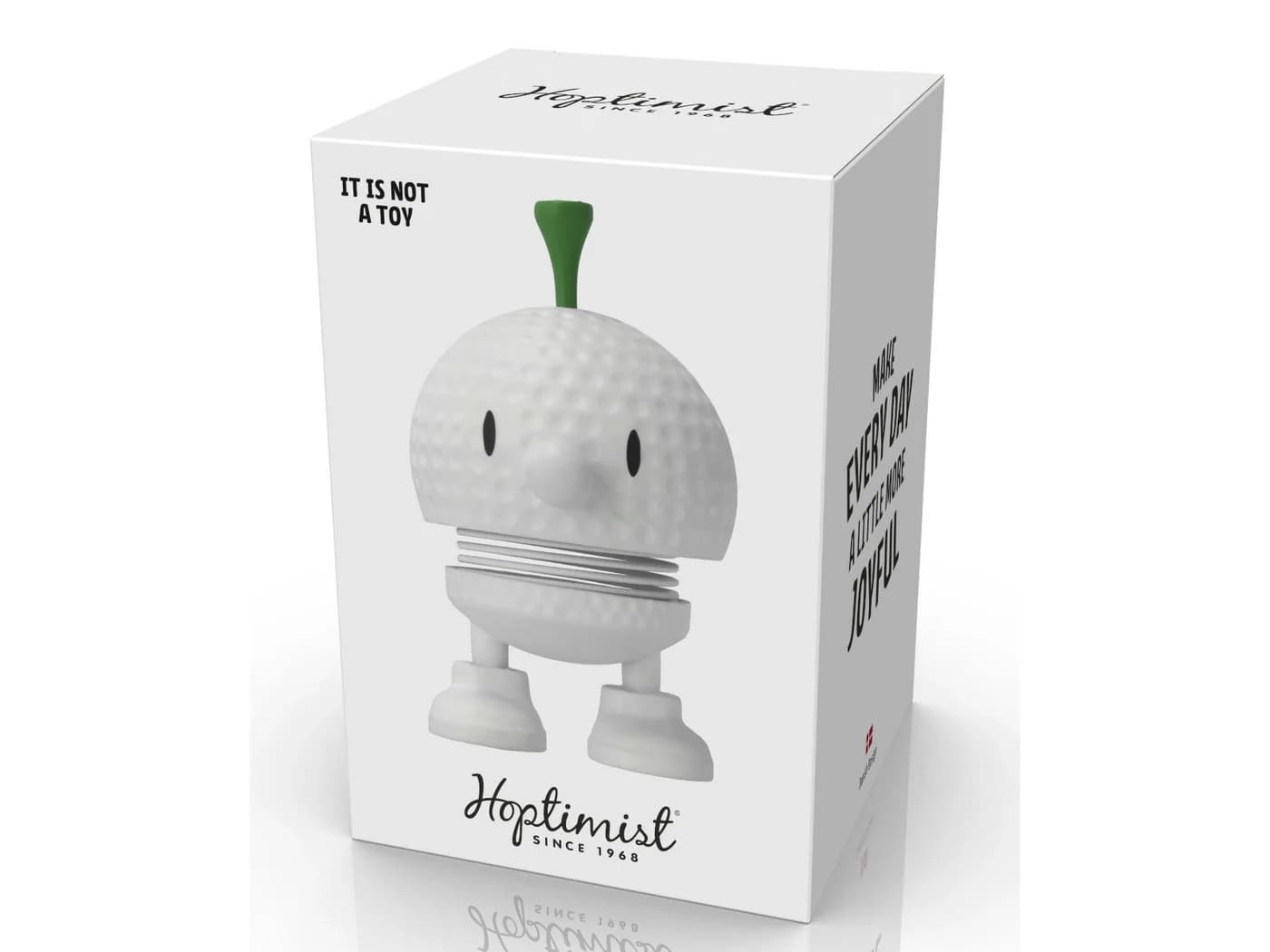 HOPTIMIST Dekofigur Bumble S Golf Weiß Wippfigur