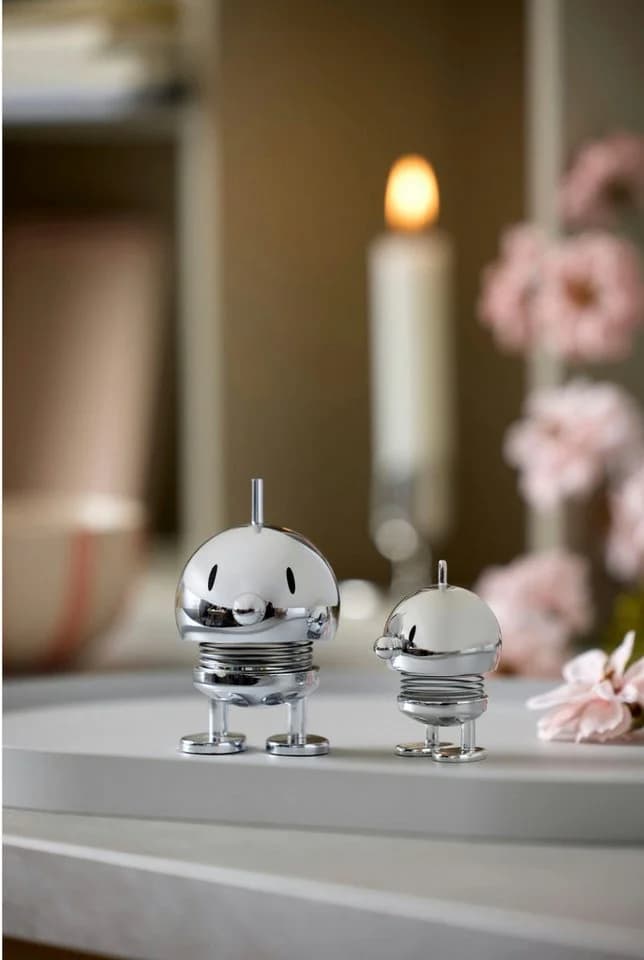 Hoptimist Bumble Set 2tlg. Dekofigur Chrome - Bild 3