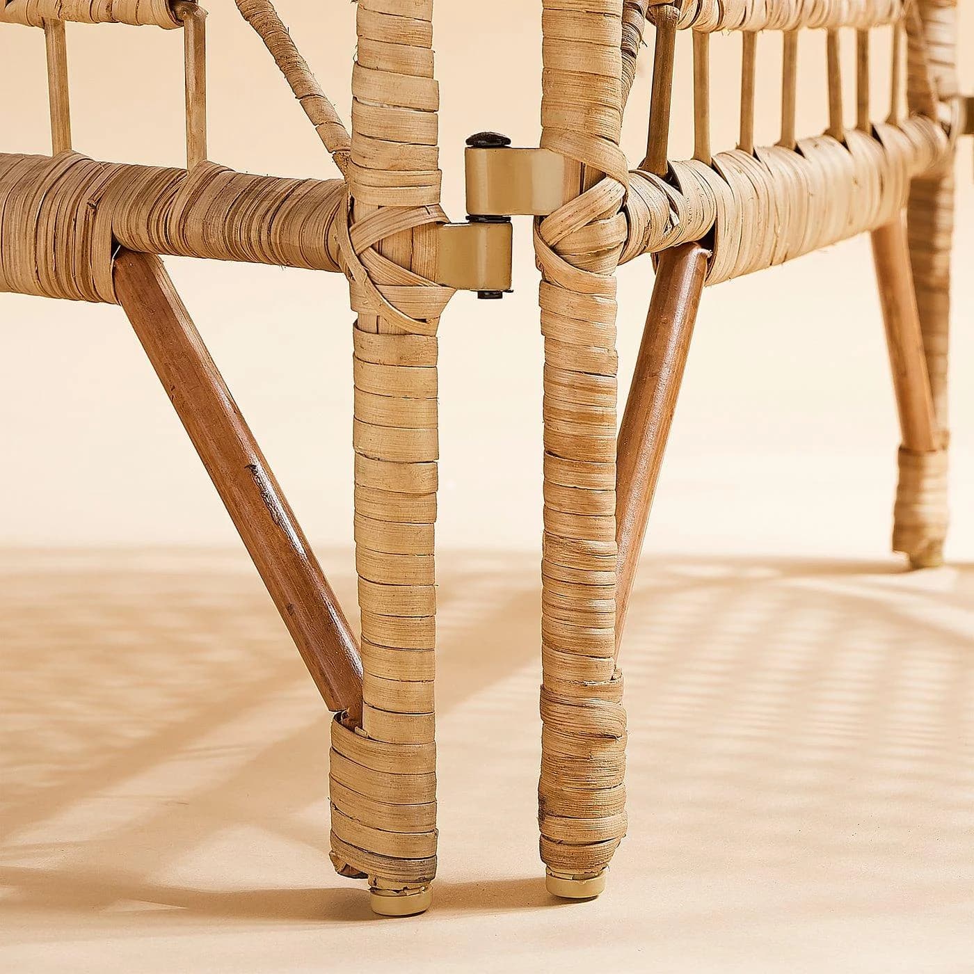 IKEA TOLKNING Raumteiler Naturfaser Beige