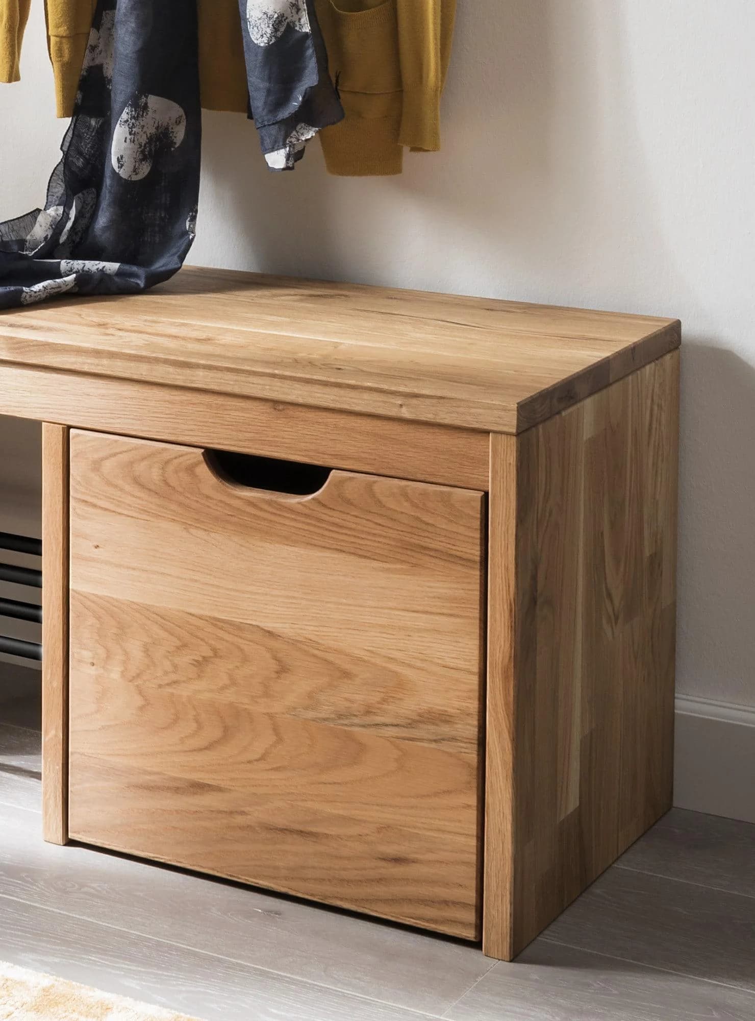 Schublade HOME AFFAIRE "Dura" Eiche Massivholz