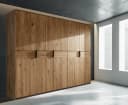 Home Affaire Kleiderschrank Huven Massivholz Eiche Bild 2