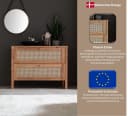 Home Affaire Hällevik Kommode 2 Schubladen Eiche Natur Soft-Close Bild 1